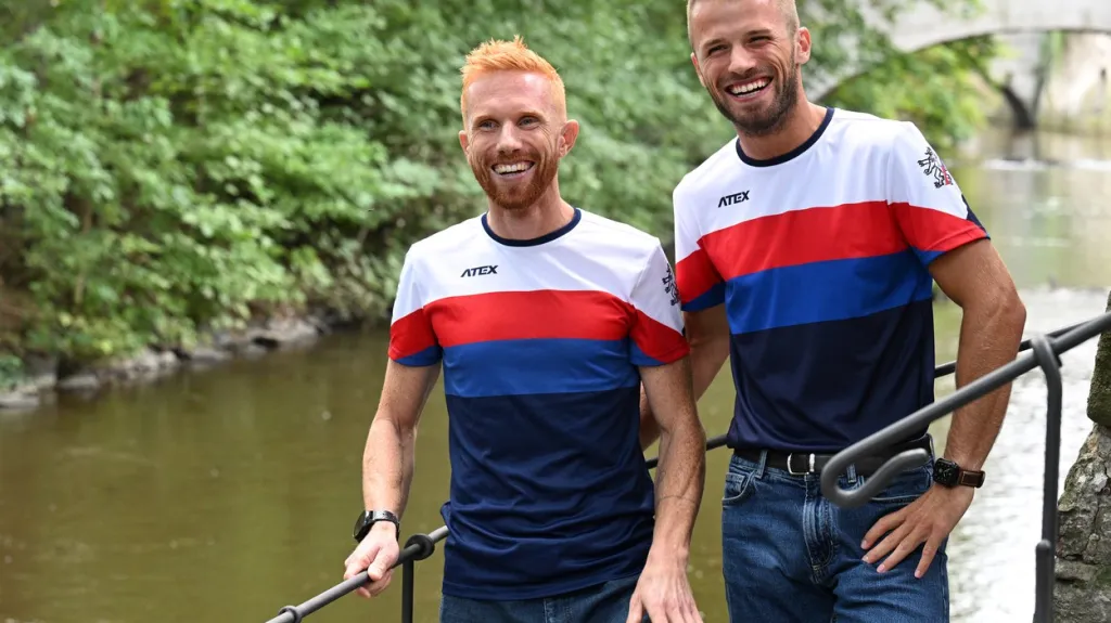 Veslaři Miroslav Vraštil a Jiří Šimánek