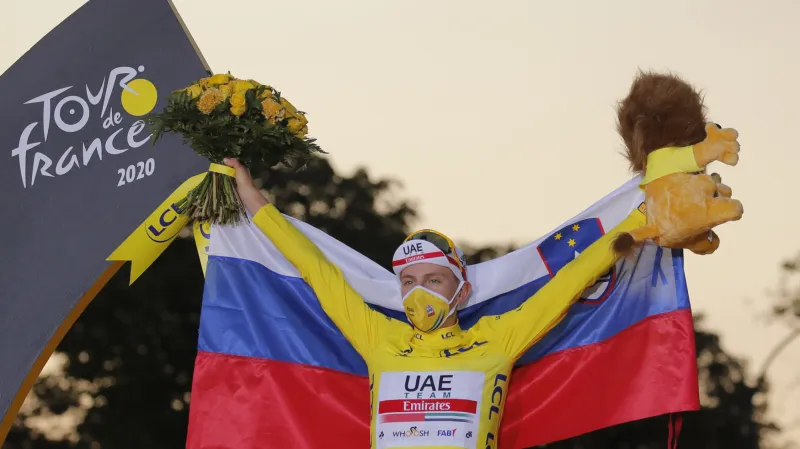 Vyhlášení vítězů Tour de France 2020