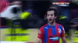 Štípek dorazil do brány a vyrovnal - 1:1 (82. min.)