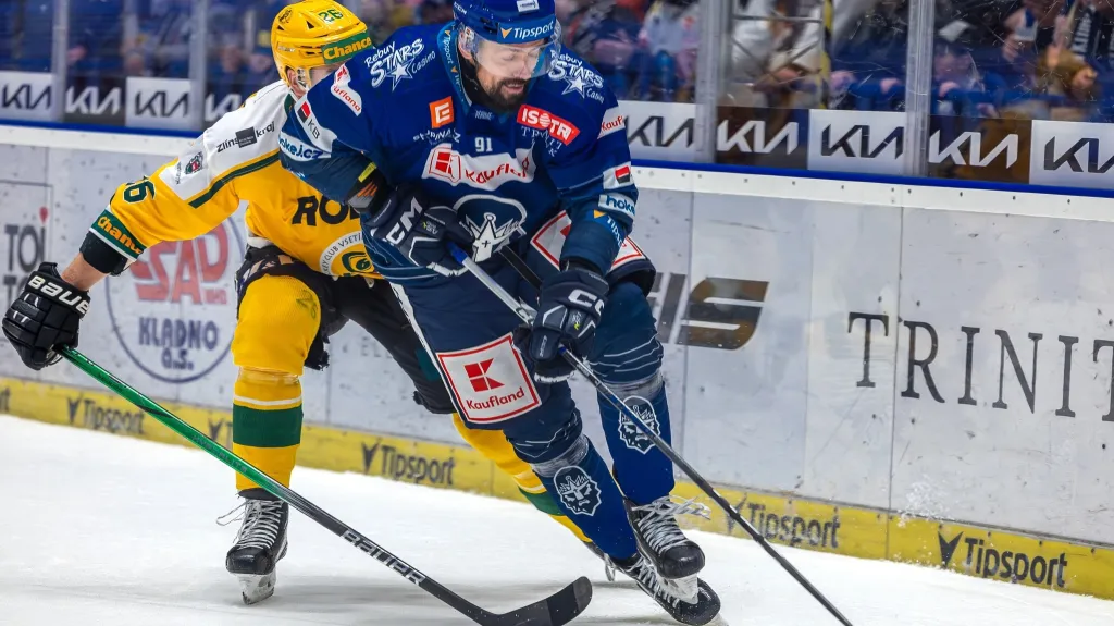 Richard Jarůšek v utkání se Vsetínem