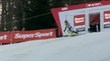Nepovedená jízda Martiny Dubovské ve slalomu v Záhřebu