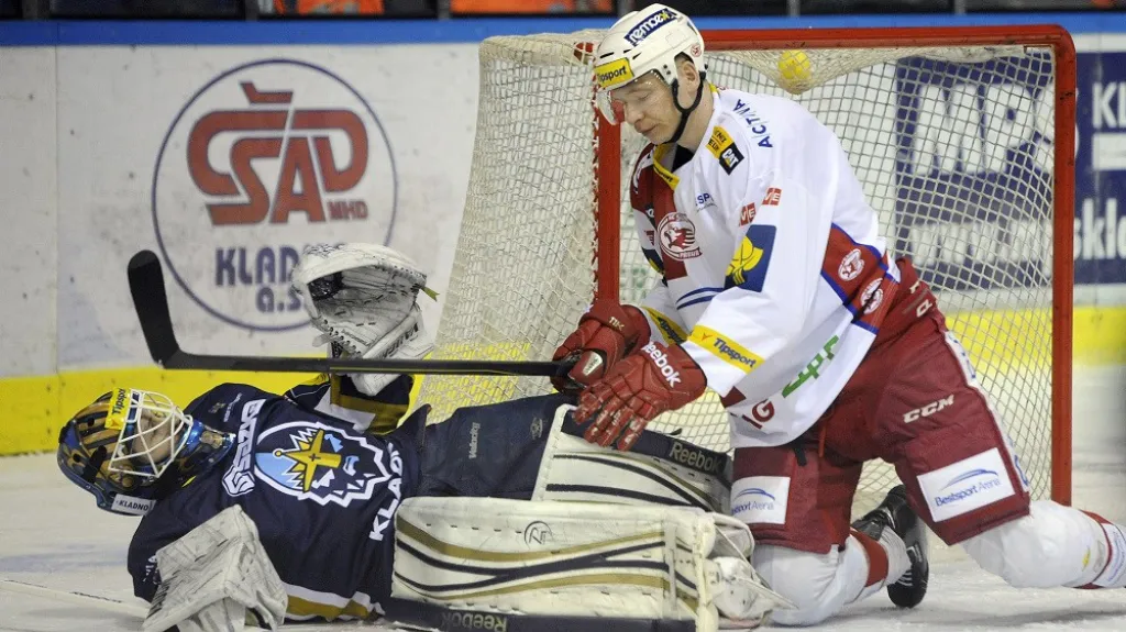 Utkání Kladno - Slavia