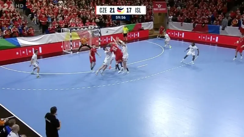 Sestřih utkání ČR - Island