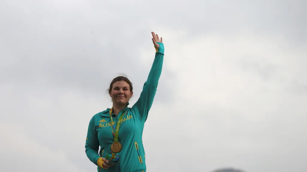 Olympijská vítězka v trapu Catherine Skinnerová