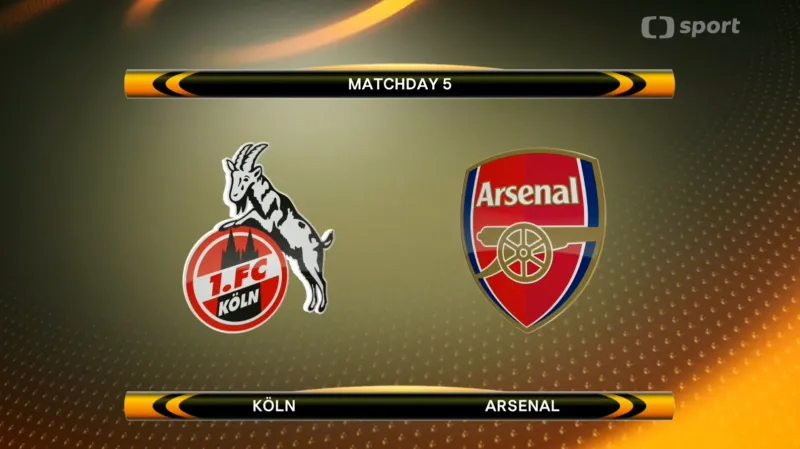 Sestřih utkání 1.FC Kolín nad Rýnem - Arsenal
