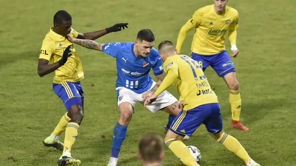 Utkání Zlín - Ostrava