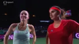 Martina Hingisová, Sania Mirzaová - Garbine Muguruzaová, Carla Suárezová Navarrová