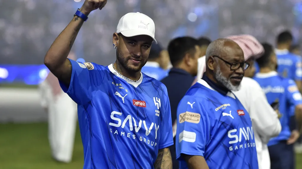 Neymar v květnu slavil s al-Hilálem titul