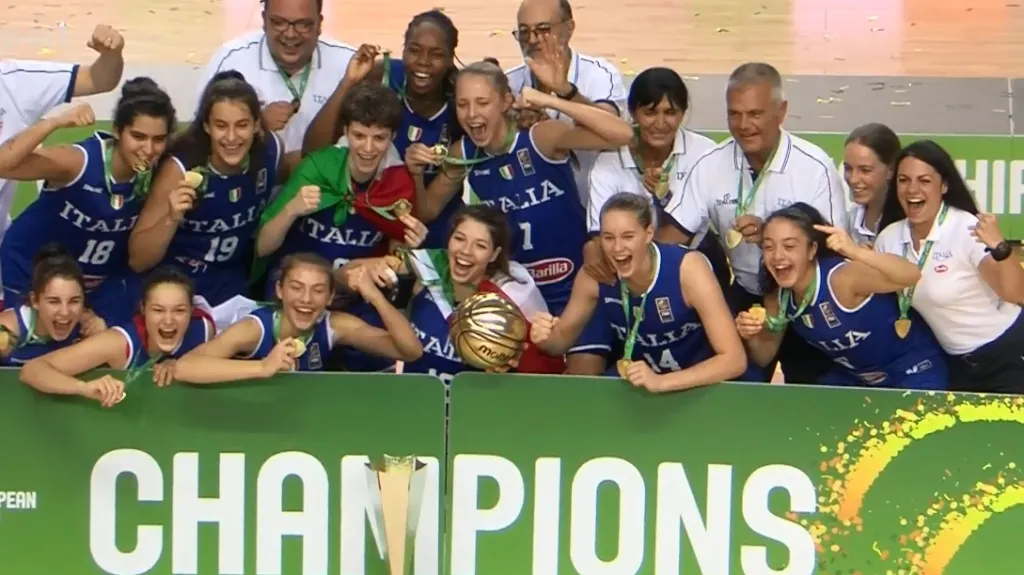 Italské kadetky slaví titul mistryň Evropy
