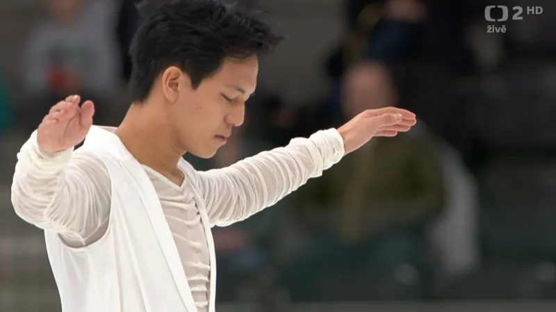 Vítězný krátký program Adama Siao Him Fa