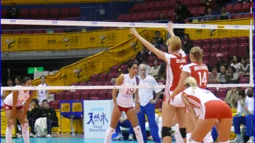 České volejbalistky proti Portoriku