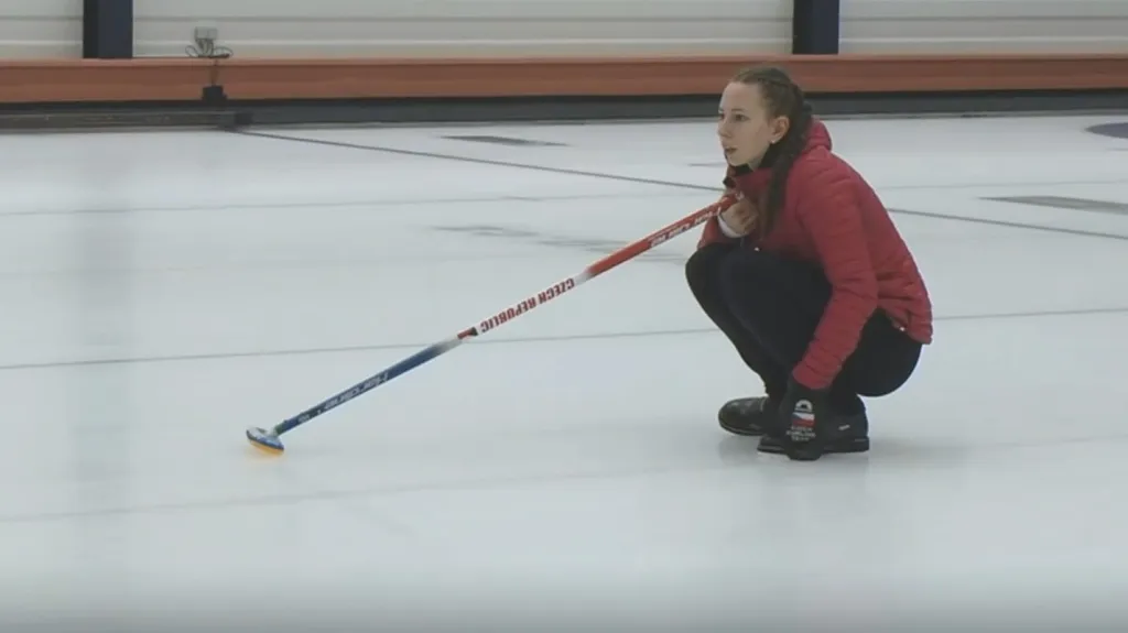 Julie Zelingrová ve finále MČR smíšených dvojic