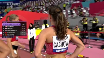 Cachová si vylepšila na stovce překážek letošní maximum