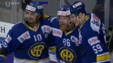 Gól v utkání Davos - Třinec: Klasen - 1:0 (15. min.)