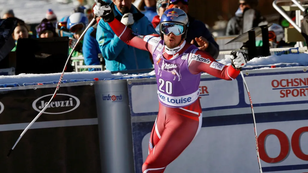 Radující se Aksel Lund Svindal