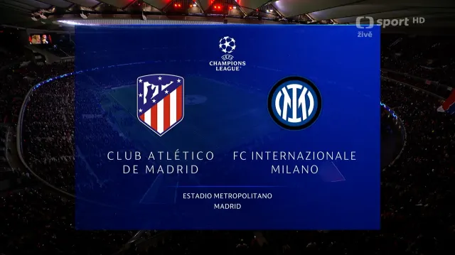 Sestřih utkání Atlético Madrid – Inter Milán