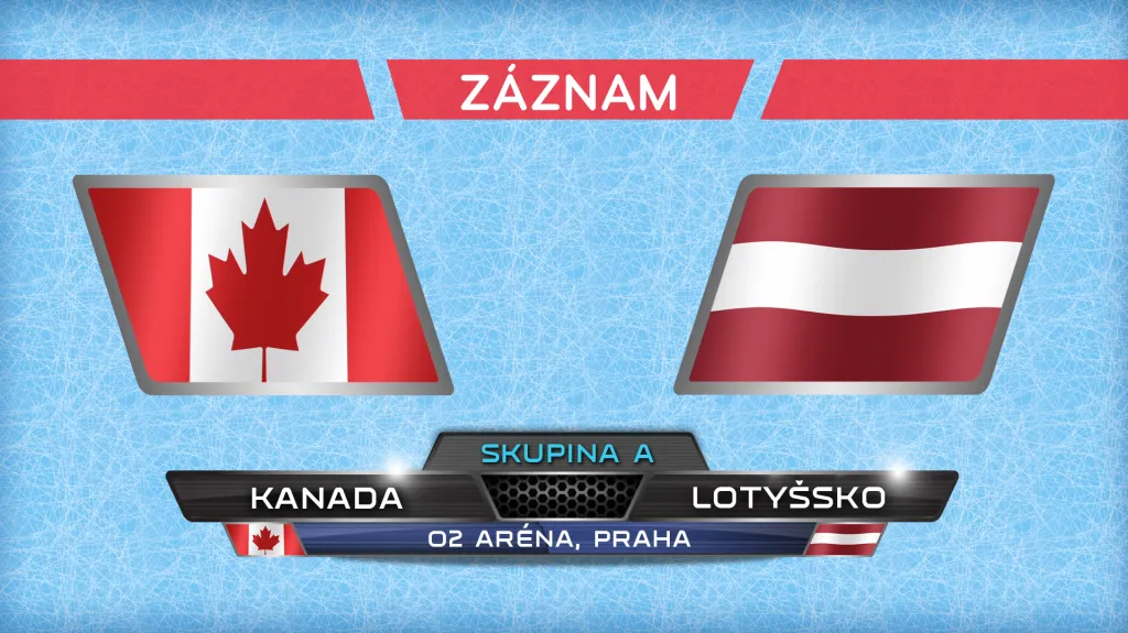 Záznam utkání Kanada - Lotyšsko