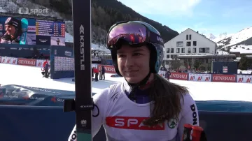 Nováková: Trať na mě byla těžká. Nejsem zvyklá jezdit Světový pohár