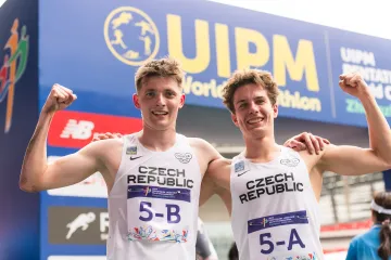 Filip Houška s Matoušem Tůmou