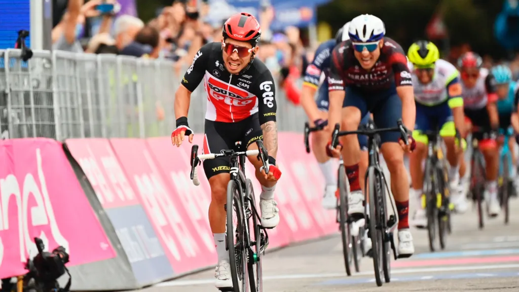 Caleb Ewan ve finiši sedmé etapy