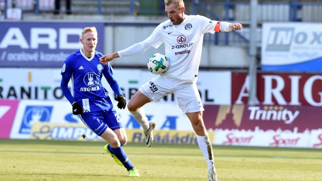 Utkání Olomouc - Slovácko