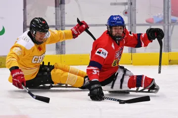 Utkání parahokejistů Česko – Čína