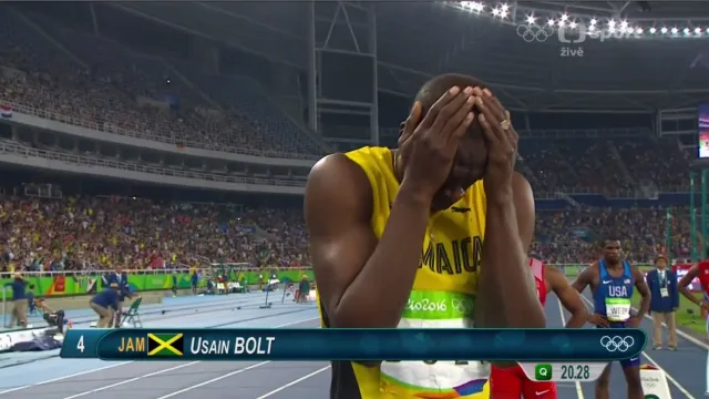 Semifinále na 200 m s Usainem Boltem a Andrem De Grassem