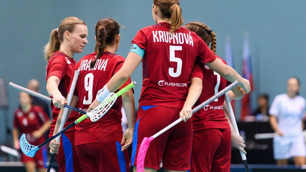 České florbalistky