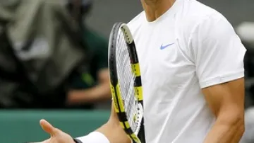 Rafael Nadal ve finále Wimbledonu