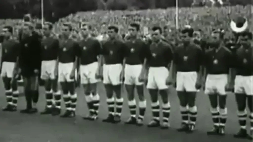 Mužstvo Československa na MS v roce 1958