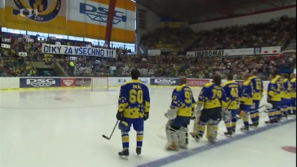 Exhibice Zlína s tamějšími legendami skončila nerozhodně