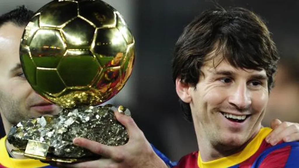 Lionel Messi se Zlatým míčem