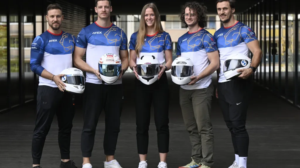 Tým českých bobistů