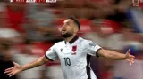 Gól v utkání Česko – Albánie: Bajrami – 1:1 (66. min.)