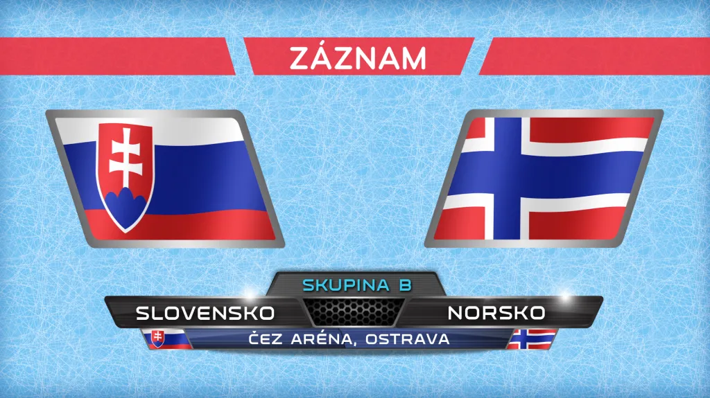 Záznam utkání Slovensko - Norsko