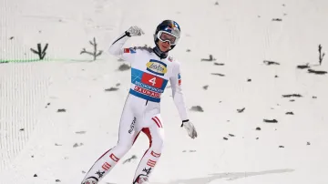 Vyvrcholení závodu v Bischofshofenu