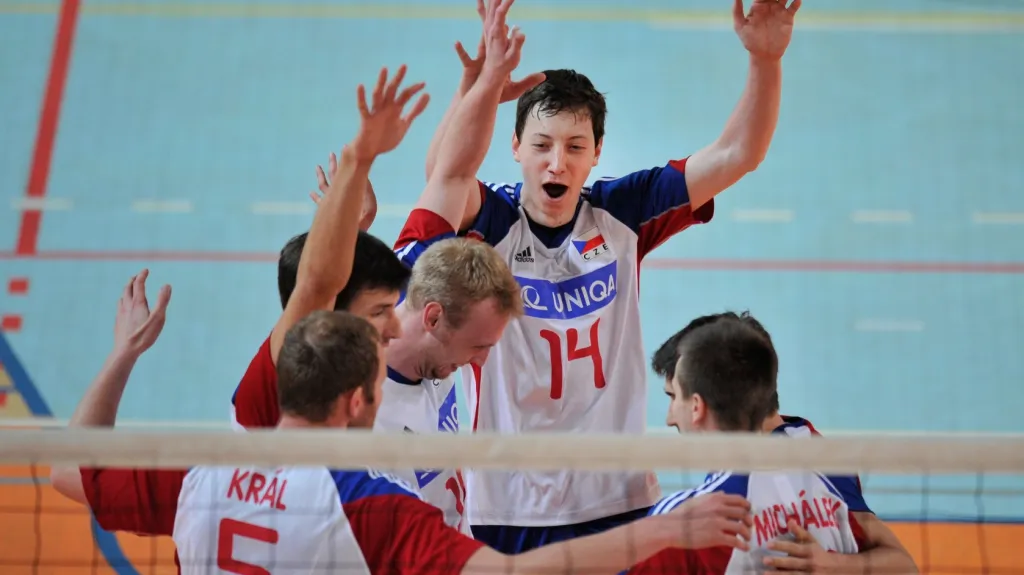 Radost českých volejbalistů