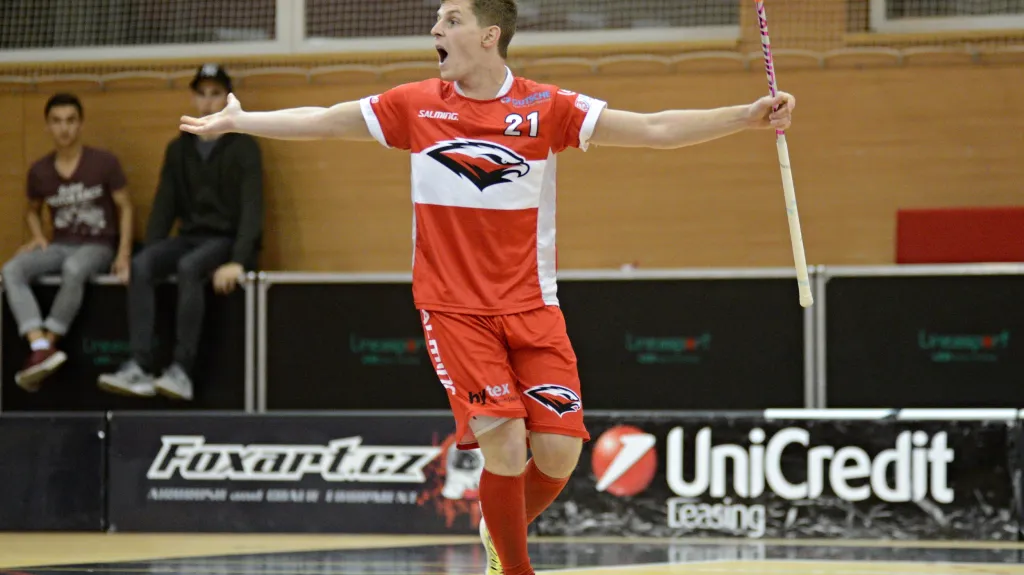 Pardubický florbalista Ivo Teichman