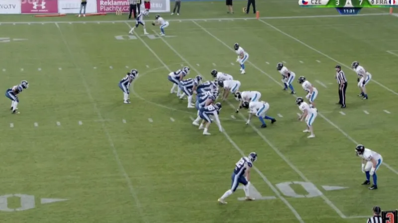 Národní tým v americkém fotbale otevřel ME porážkou s Francií