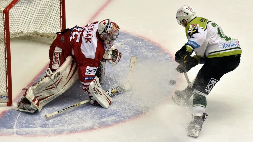 utkání Karlovy Vary - Slavia