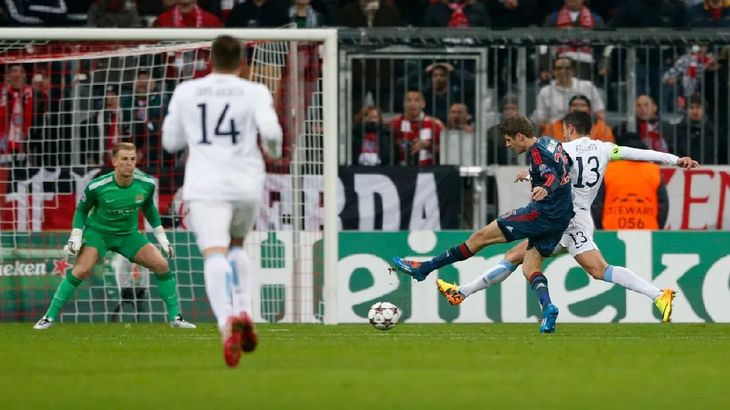 Utkání Bayern Mnichov - Manchester City