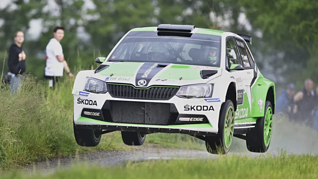 Jan Kopecký ve Škodě Fabia R5