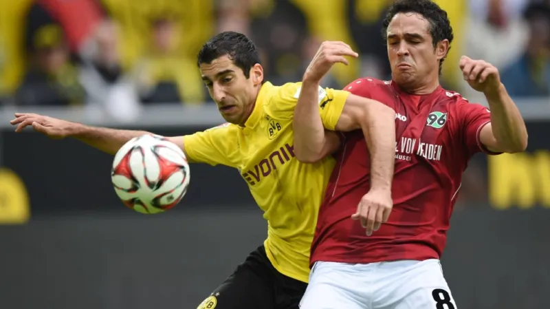 Utkání Dortmund - Hannover