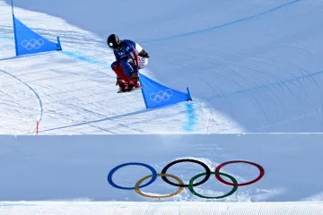 Radek Houser v olympijském snowboardcrossu