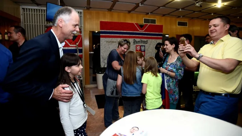 Slavomír Lener se v českém domě setkal s fanoušky