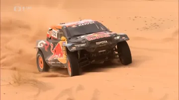 Loprais ovládl 7. etapu Dakaru, Macík upevnil vedení