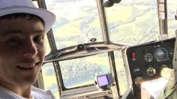 Čeští olympionici se na Lipno přesunuli vrtulníky