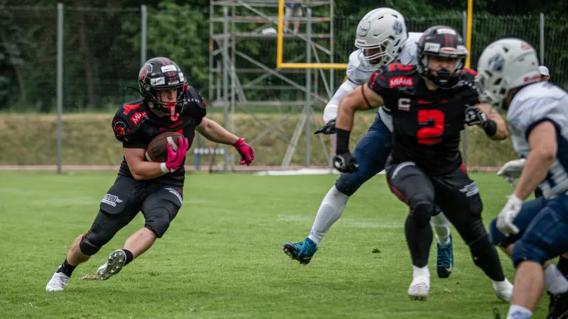 Utkání Vysočina Gladiators – Ostrava Steelers