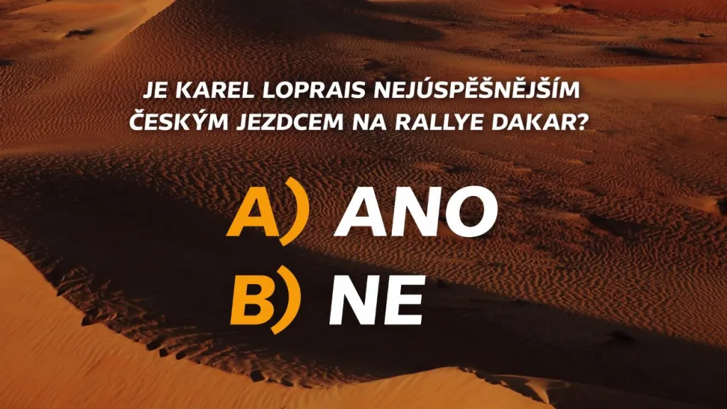 Soutěž Rallye Dakar – 10. 1.
