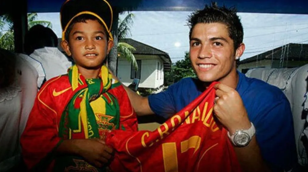 Martunis s Cristianem Ronaldem